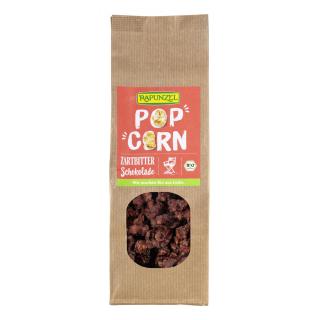 Popcorn mit Zartbitterschokolade