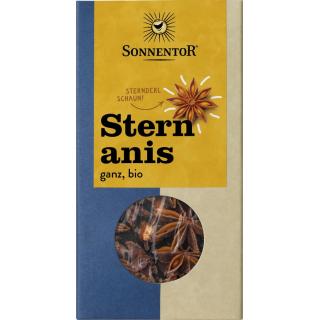 Sternanis, ganz, Tüte