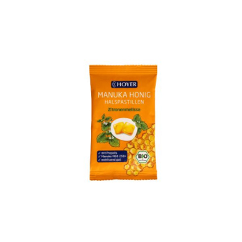 Manuka Halspastillen Zitronenmelise
