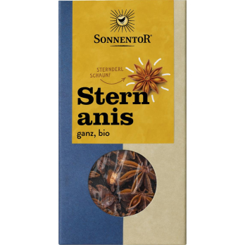 Sternanis, ganz, Tüte