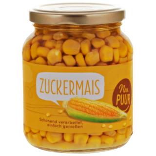 Zuckermais im Glas